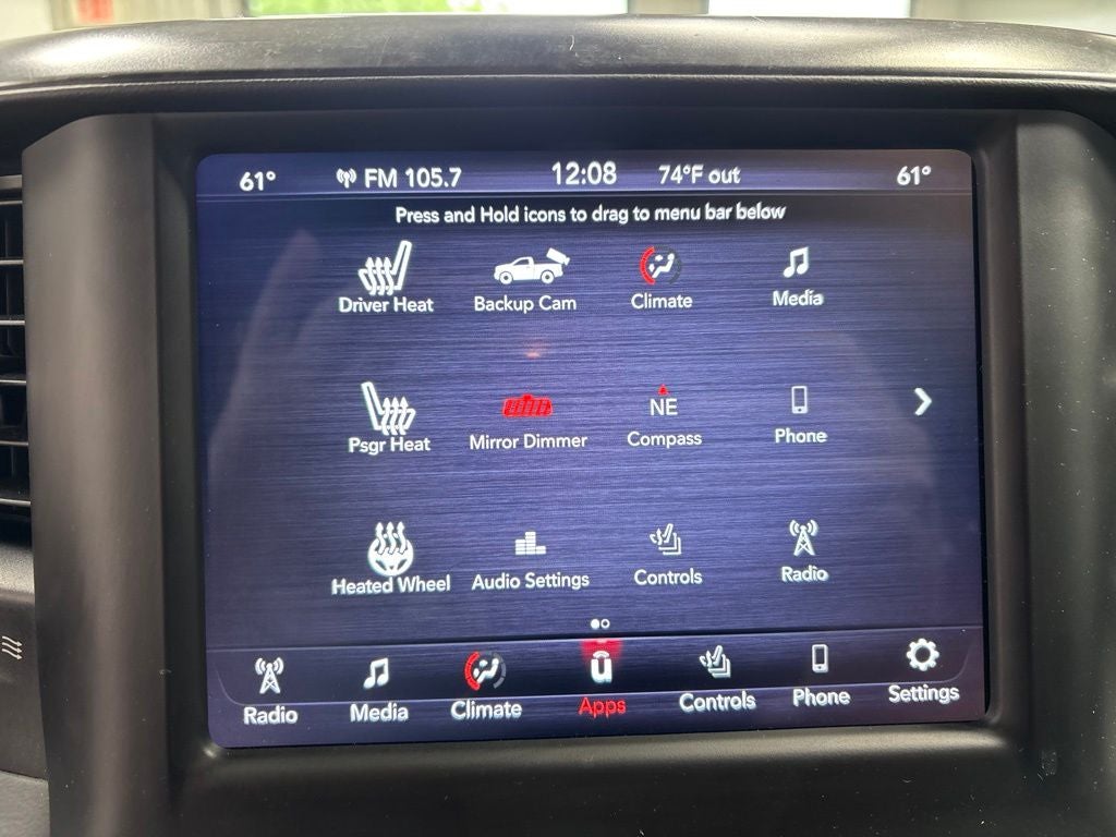 2020 RAM 1500 Big Horn Crew Cab 4x4 5'7' Box