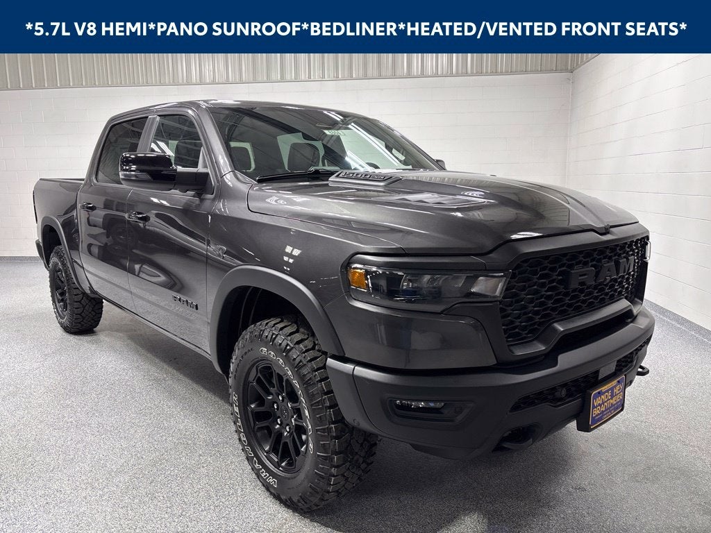 2027 RAM 1500 RAM 1500 REBEL CREW CAB 4X4 5'7' BOX