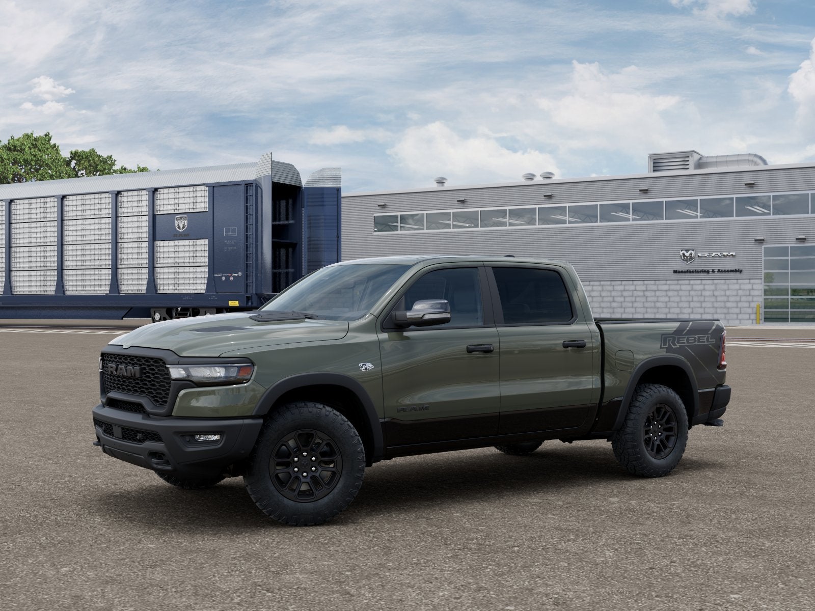 2026 RAM 1500 RAM 1500 REBEL CREW CAB 4X4 5'7' BOX