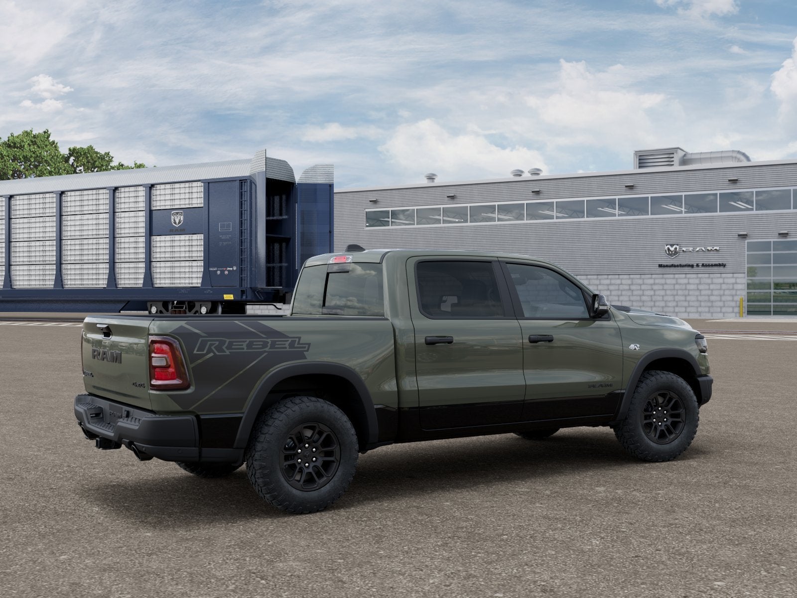 2026 RAM 1500 RAM 1500 REBEL CREW CAB 4X4 5'7' BOX