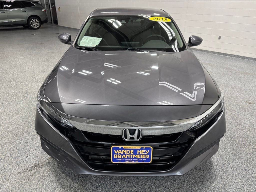 Used 2018 Honda Accord LX with VIN 1HGCV1F12JA031235 for sale in Chilton, WI